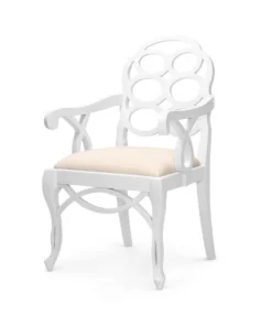 Bungalow 5 New Arrivals Loop Armchair White