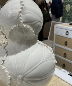 Bungalow 5 New Arrivals Lotus Double Gourd Vase White 6 Bungalow 5 New Arrivals Lotus Double Gourd Vase White