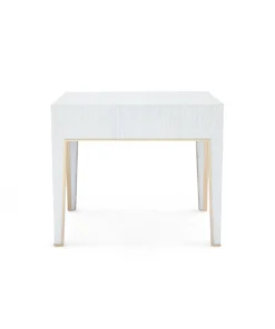 Bungalow 5 Madeline 1 Drawer Side Table Platinum