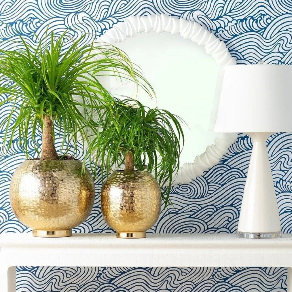 Bungalow 5 New Arrivals Mali Medium Cache Pot Brass 2 Bungalow 5 New Arrivals Mali Medium Cache Pot Brass