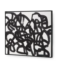 Bungalow 5 Maze Framed Silk Panel Black 13 Bungalow 5 Maze Framed Silk Panel Black