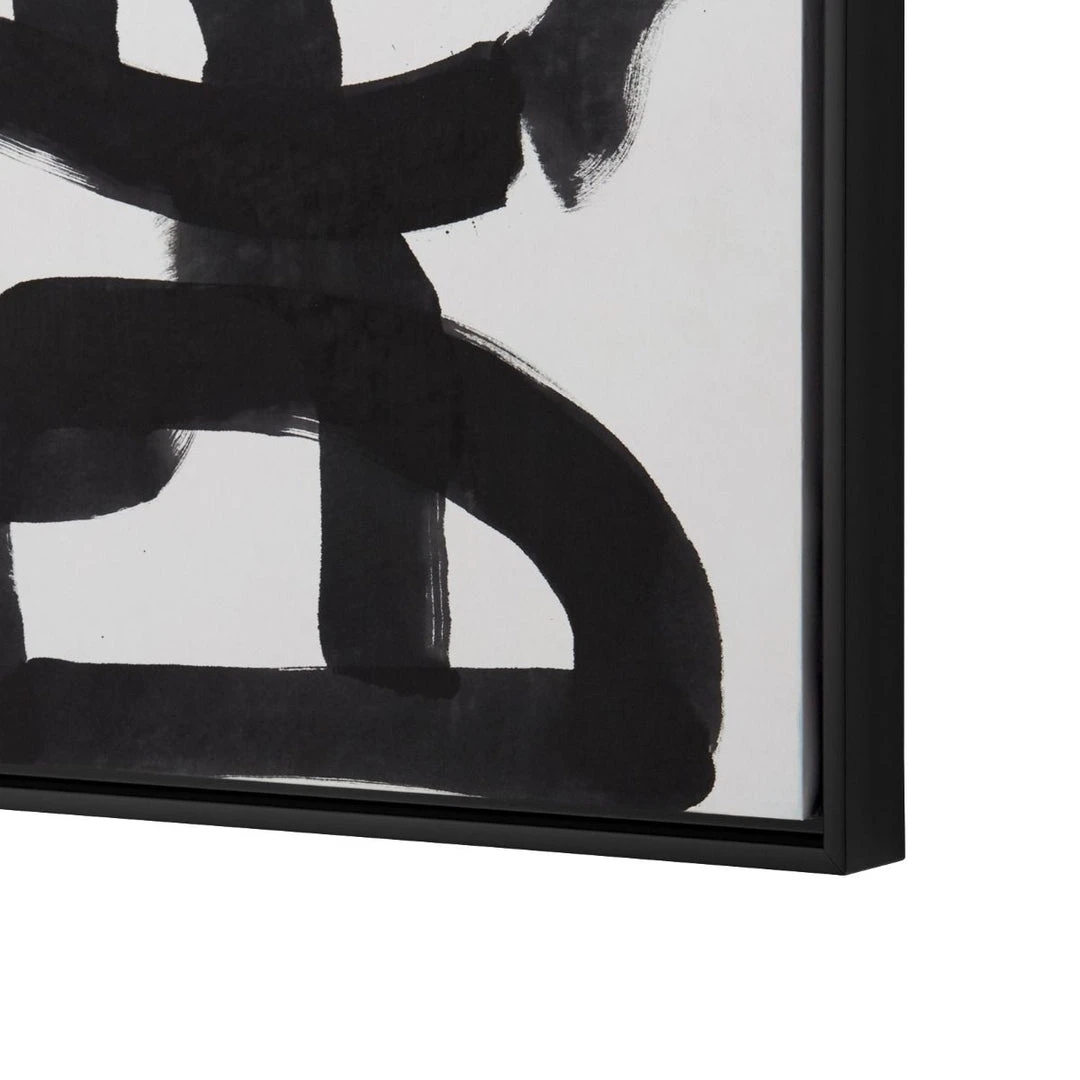 Bungalow 5 Maze Framed Silk Panel Black 8 Bungalow 5 Maze Framed Silk Panel Black