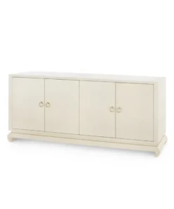 Bungalow 5 New Arrivals Meredith Extra Large 4 Door Cabinet Natural