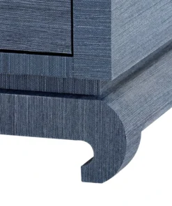 Bungalow 5 New Arrivals Meredith Extra Large 4 Door Cabinet Navy Blue