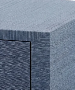 Bungalow 5 New Arrivals Meredith Extra Large 4 Door Cabinet Navy Blue