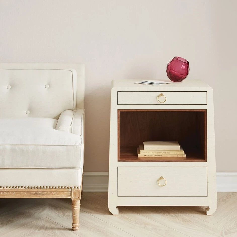Bungalow 5 Ming 2 Drawer Side Table Natural New Arrivals 5 Bungalow 5 Ming 2 Drawer Side Table Natural New Arrivals