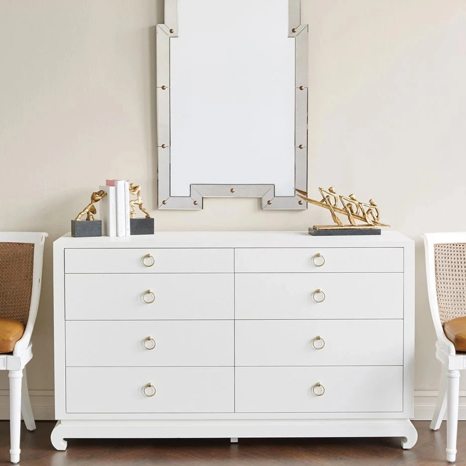 Bungalow 5 Ming Extra Large 8 Drawer Dresser White New Arrivals 3 Bungalow 5 Ming Extra Large 8 Drawer Dresser White New Arrivals