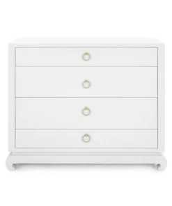 Bungalow 5 New Arrivals Ming Large 4 Drawer Chest White 19 Bungalow 5 New Arrivals Ming Large 4 Drawer Chest White
