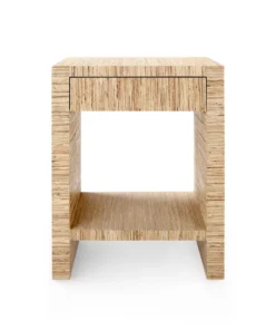 Bungalow 5 Morgan 1 Drawer Side Table Natural New Arrivals