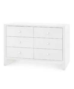 Bungalow 5 Morgan Extra Large 6 Drawer Chest White New Arrivals