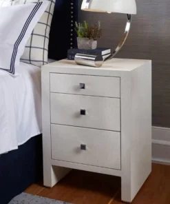 Bungalow 5 Morgan 3 Drawer Side Table White New Arrivals 13 Bungalow 5 Morgan 3 Drawer Side Table White New Arrivals