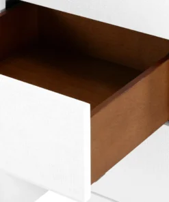 Bungalow 5 Morgan 3 Drawer Side Table White New Arrivals 21 Bungalow 5 Morgan 3 Drawer Side Table White New Arrivals