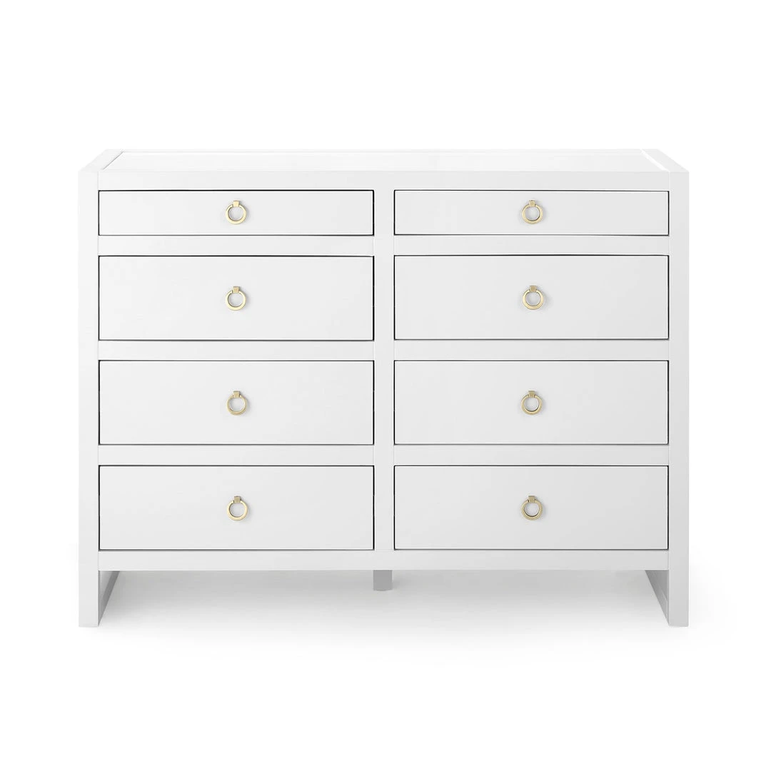 Bungalow 5 Newton Large 8 Drawer Chest White New Arrivals 3 Bungalow 5 Newton Large 8 Drawer Chest White New Arrivals