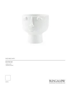 Bungalow 5 Nico Vase White New Arrivals 23 Bungalow 5 Nico Vase White New Arrivals