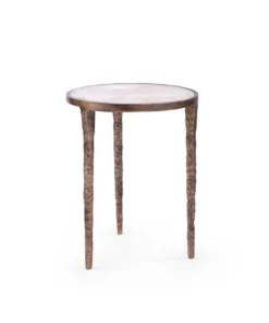 Bungalow 5 New Arrivals Nora Side Table Antique Brass