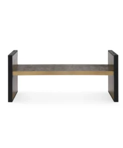 Bungalow 5 Odeon Large Bench Antique Brass New Arrivals