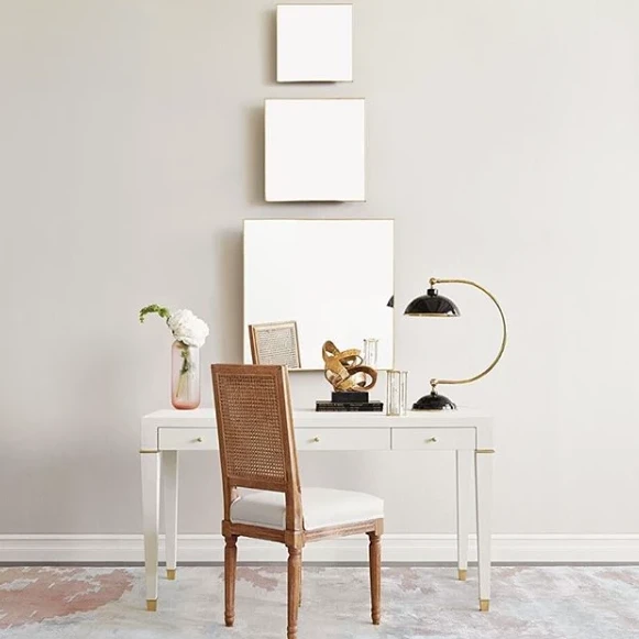 Bungalow 5 New Arrivals Claudette Desk White 3 Bungalow 5 New Arrivals Claudette Desk White