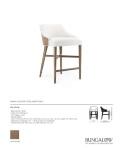 Bungalow 5 New Arrivals Orion Counter Stool 9 Bungalow 5 New Arrivals Orion Counter Stool