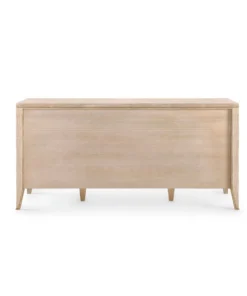 Bungalow 5 Paola Extra Large 9 Drawer Dresser Bleached Cerused Oak New Arrivals