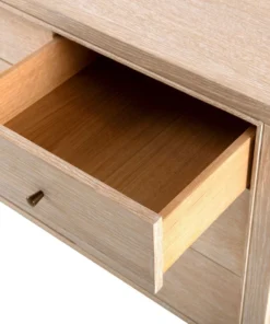 Bungalow 5 Paola Extra Large 9 Drawer Dresser Bleached Cerused Oak New Arrivals