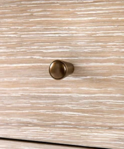 Bungalow 5 Paola Extra Large 9 Drawer Dresser Bleached Cerused Oak New Arrivals