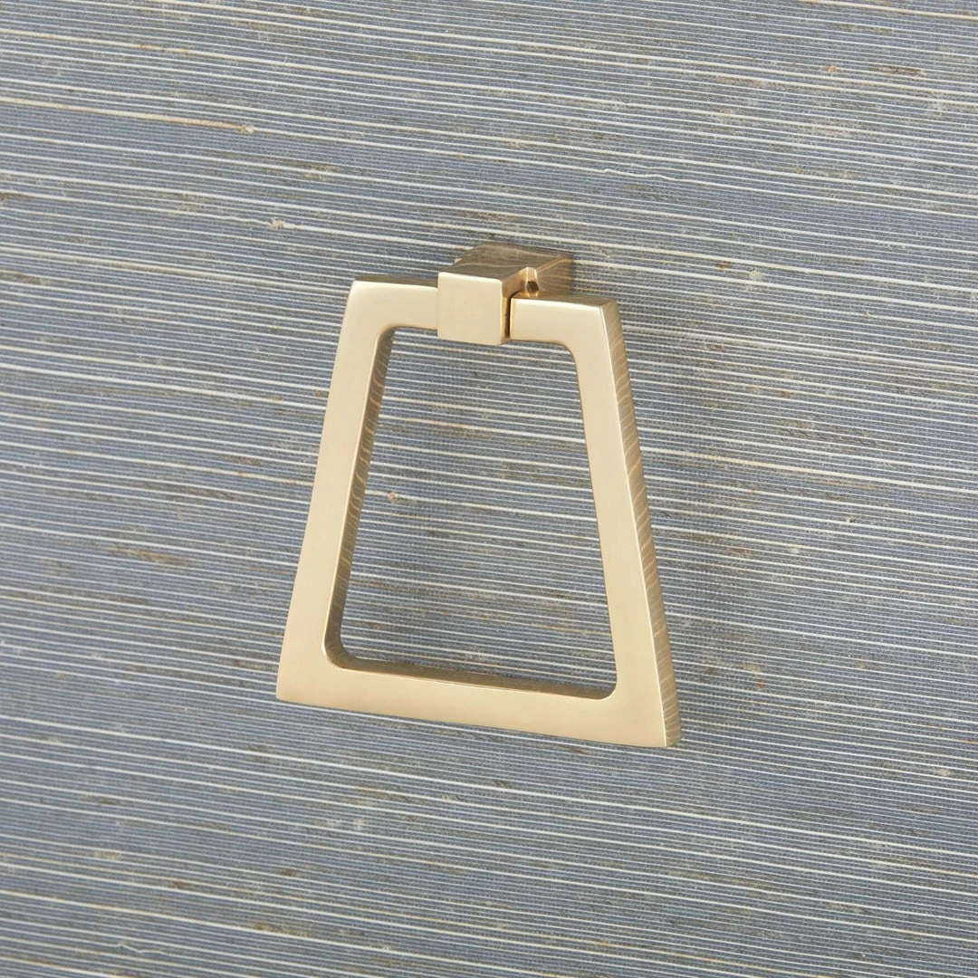 Bungalow 5 New Arrivals Parker 2 Drawer Side Table Slate Blue Lacquered Grasscloth 8 Bungalow 5 New Arrivals Parker 2 Drawer Side Table Slate Blue Lacquered Grasscloth