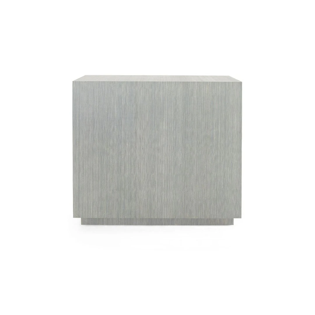 Bungalow 5 Parker Large 5 Drawer Chest Slate Blue Lacquered Grasscloth 5 Bungalow 5 Parker Large 5 Drawer Chest Slate Blue Lacquered Grasscloth