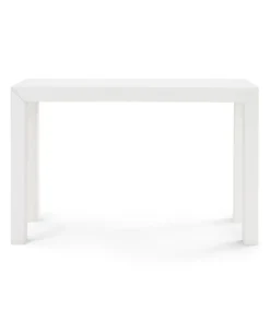 Bungalow 5 New Arrivals Parsons Console Table White