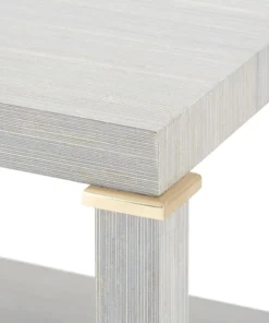 Bungalow 5 New Arrivals Pascal 1 Drawer Side Table Slate Blue