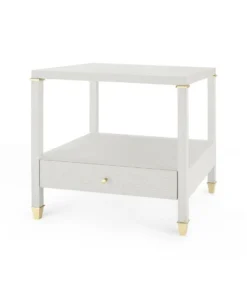 Bungalow 5 New Arrivals Pascal 1 Drawer Side Table Silver 10 Bungalow 5 New Arrivals Pascal 1 Drawer Side Table Silver