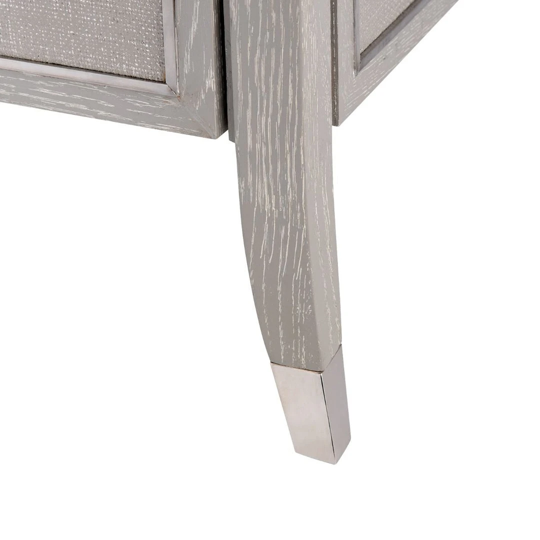 Bungalow 5 Paulina 3 Drawer Side Table Gray New Arrivals 5 Bungalow 5 Paulina 3 Drawer Side Table Gray New Arrivals