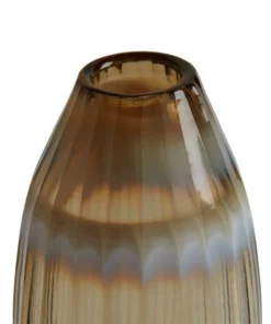 Bungalow 5 New Arrivals Pietro Vase Amber Smoke Two Sizes