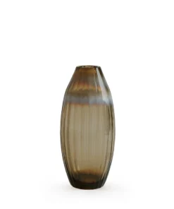 Bungalow 5 New Arrivals Pietro Vase Amber Smoke Two Sizes