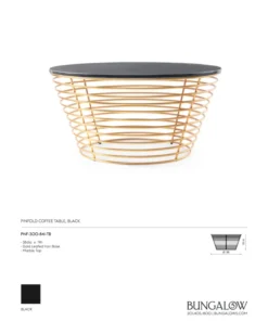 Bungalow 5 New Arrivals Pinfold Coffee Table