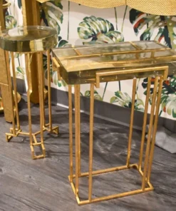 Bungalow 5 New Arrivals Prism Side Table Gold 14 Bungalow 5 New Arrivals Prism Side Table Gold
