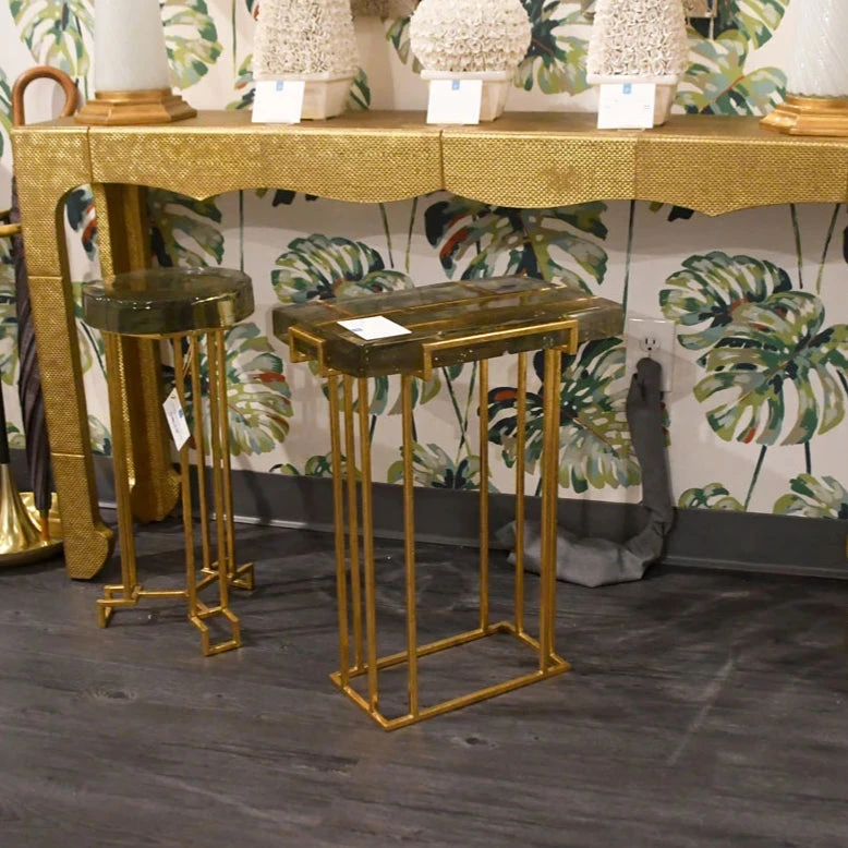 Bungalow 5 New Arrivals Prism Side Table Gold 6 Bungalow 5 New Arrivals Prism Side Table Gold