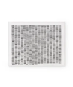 Bungalow 5 New Arrivals Rain Framed Silk Panel Black