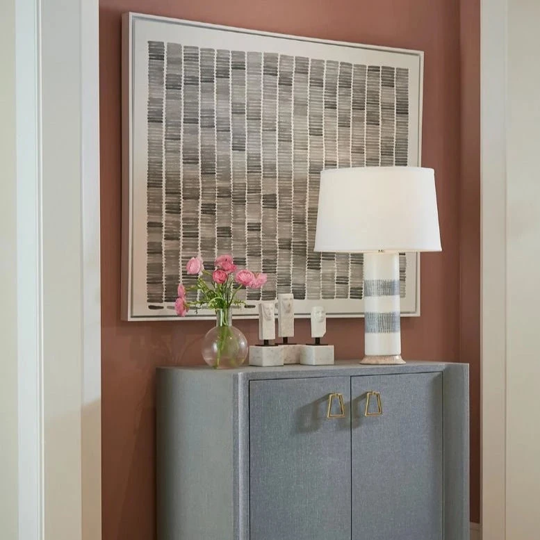 Bungalow 5 New Arrivals Rain Framed Silk Panel Black 3 Bungalow 5 New Arrivals Rain Framed Silk Panel Black