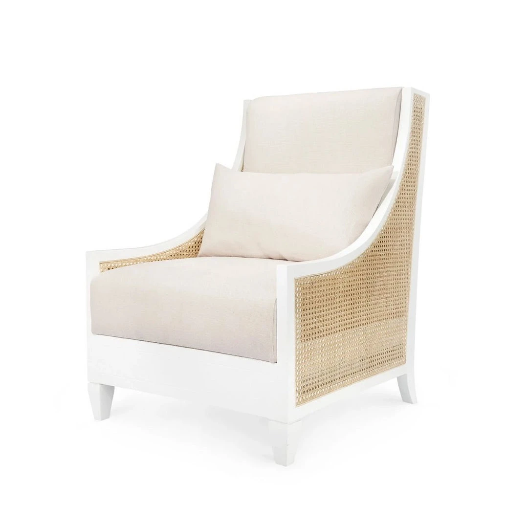 Bungalow 5 Raleigh Club Chair White 1 Bungalow 5 Raleigh Club Chair White