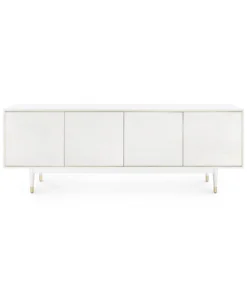 Bungalow 5 New Arrivals Raymond 4 Door Cabinet White 12 Bungalow 5 New Arrivals Raymond 4 Door Cabinet White