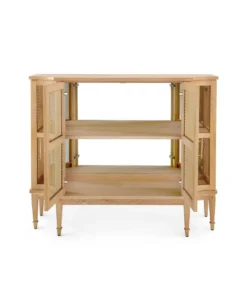 Bungalow 5 New Arrivals Rene Cabinet Natural Cerused Oak