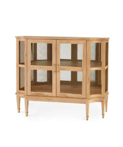 Bungalow 5 New Arrivals Rene Cabinet Natural Cerused Oak