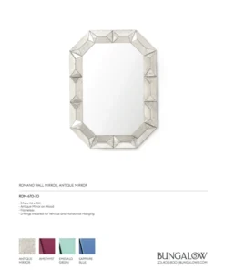Bungalow 5 New Arrivals Romano Mirror