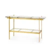 Bungalow 5 Romeo Console Table Gold New Arrivals