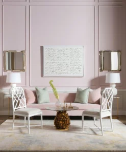 Bungalow 5 New Arrivals Jardin Side Chair White