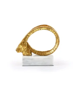 Bungalow 5 Spiral Horn Statue