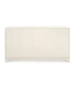 Bungalow 5 Stanford Extra Large 6 Drawer Chest Blanched Oak New Arrivals