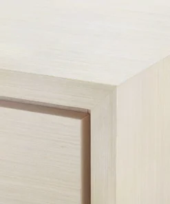 Bungalow 5 Stanford Extra Large 6 Drawer Chest Blanched Oak New Arrivals