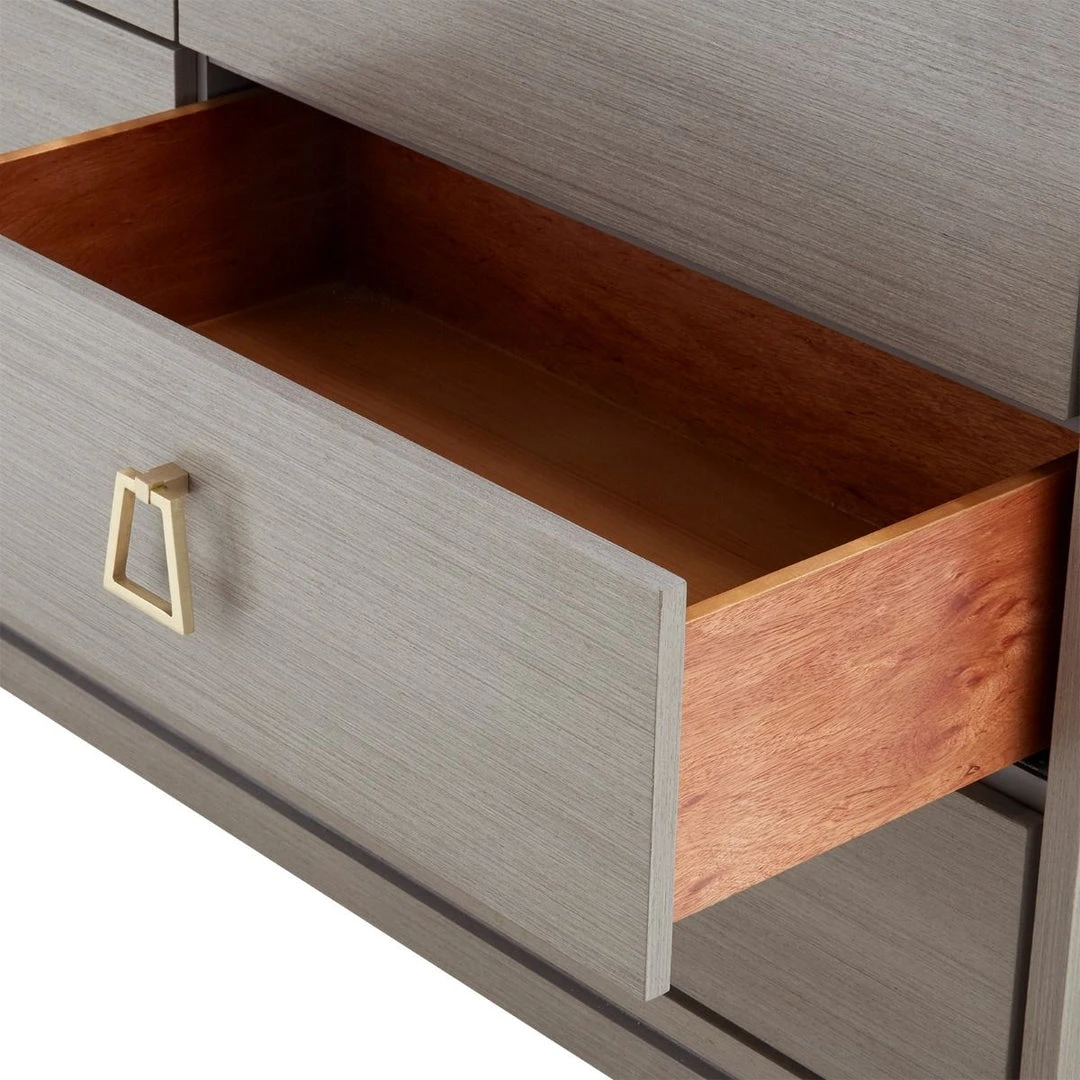 Bungalow 5 Stanford Extra Large 6 Drawer Chest Taupe Gray New Arrivals 8 Bungalow 5 Stanford Extra Large 6 Drawer Chest Taupe Gray New Arrivals