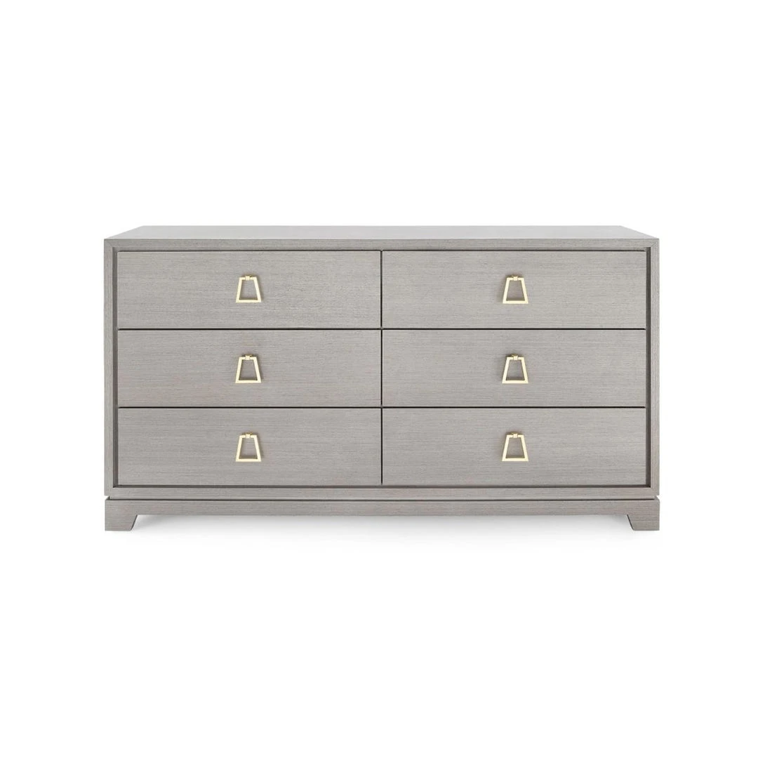 Bungalow 5 Stanford Extra Large 6 Drawer Chest Taupe Gray New Arrivals 3 Bungalow 5 Stanford Extra Large 6 Drawer Chest Taupe Gray New Arrivals